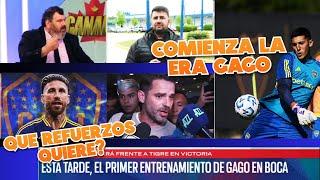 NOTICIAS DE BOCA HOY El Día Gago : firma de contrato, primer entrenamiento y presentación