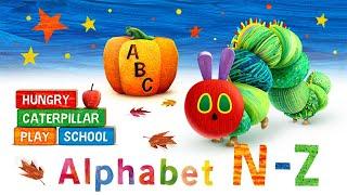 Hungry Caterpillar ABC Alphabet #2 - Learn to Read and Write N-Z Uppercase Letters | StoryToys Games