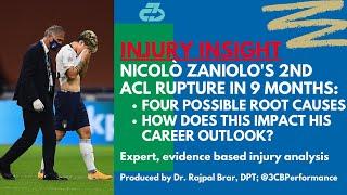 Expert explains Nicolo Zaniolo 2nd ACL tear in 9 months | Career impact