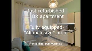 Apartment on rent in Milan fully equipped - "All inclusive" price