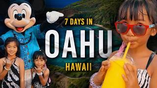 FUN FAMILY ACTIVITIES, TOURS & MORE • 7 DAYS IN OAHU, HAWAII