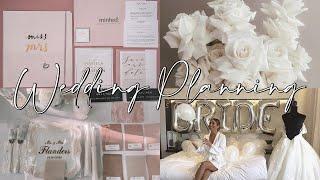 PLANNING MY DREAM WEDDING | white + gold aesthetic