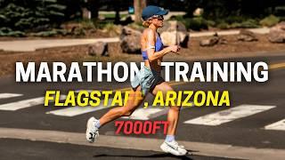 RELENTLESS | Day in The Life of a Pro Marathon Runner - Flagstaff AZ