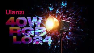 Ulanzi L024 40W RGB Portable LED Video Light Test/ Review