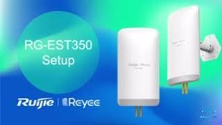 How to setup Reyee EST wireless bridge?