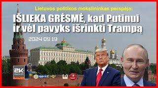 Skandalas – Trampas labai norėtų visu kuo būti panašus į Putiną