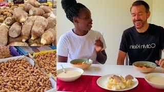 I FOUND SOME UNIQUE AFRICAN FOOD IN AUSTRALIA  || Preparing yummy African breakfast for hubby