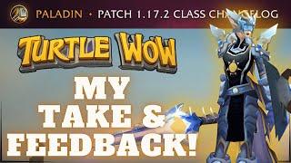 Turtle WoW's NEW PALADIN & My Feedback On It! Tower of Karazhan 1.17.2