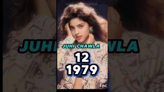 JUHI CHAWLA Age Transformation (1969-2025) JUHI CHAWLA # IPL #MISS. INDIA #bollywood