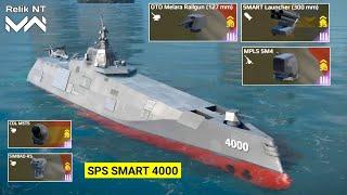 Ranked Shop Frigate! SPS SMART 4000 Review And Test - Modern Warships Alpha Test