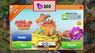 How to get Atlas Boss Dragon ? + Get 100 Gems - Dragon Mania Legends