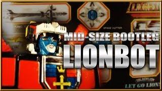Mid-size LIONBOT diecast GOLION Voltron Taiwan Bootleg small scale figure review Ver. 2.0
