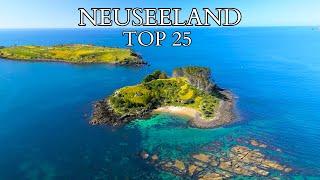 TOP 25 Orte Neuseelands die du gesehen haben musst! - Ultimativer Travelguide/Reisetipps 4K