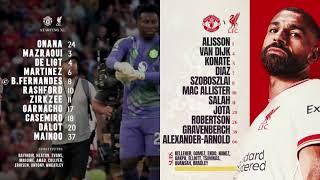 Manchester United VS Liverpool - Premier League 2024/25 - BBC Radio 5 Live commentary