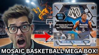 BUY THESE!? 2023-24 MOSAIC BASKETBALL MEGA BOX REVIEW!