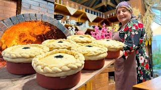 Grandma's Special CLAY POT LAMB Recipe! The Most Delicious Dish on the Wood Oven!