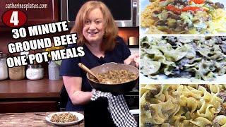 30 Minute Ground Beef One Pot Meals
