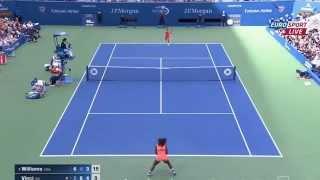 Serena Williams vs Roberta Vinci Highlights US OPEN 2015