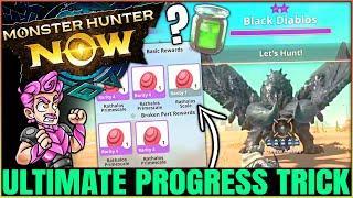 Monster Hunter Now - Make the Game EASY - INFINITE Parts, High Speed Exploit & Best Weapon Guide!