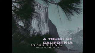 " A TOUCH OF CALIFORNIA " 1960s AMERICAN AIRLINES FILM  LOS ANGELES SAN FRANCISCO  SAN DIEGO 96714