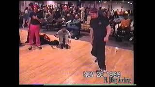 Breaker Epidemic at Let's Dance in Orlando - Nov 27 1999 (bboy battle)