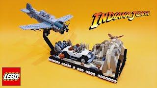 LEGO Indiana Jones - Fighter Plane Chase Diorama - MOC / + 77012 set modification / BricKowski