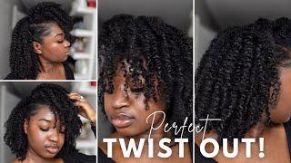 The PERFECT Twist Out on Type 4 Natural Hair! #KUWC