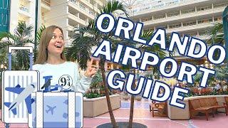 How to NAVIGATE the Orlando Airport - Orlando Airport Guide to Get YOU to Your Gate!