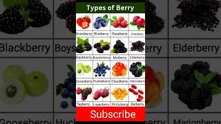 Type of berry #trendingshorts #shortsfeed #facts #english #rmstudy1