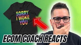 E-Commerce Coach Reacts To TERRIBLE Shopify Stores