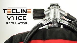 Tecline V1 ICE | best regulator for single tank configuration | recreational, cold water diving