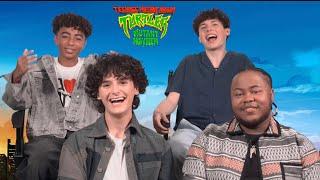 Meet the Turtles! For The First Time, TEENAGE MUTANT NINJA TURTLES Are Voiced By Teens | INTERVIEW