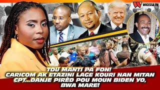 Bwa mare! Trump atake..Caricom fini ak Alye politik Viv ansanm yo..Danje pirèd pou moun Biden yo hmm