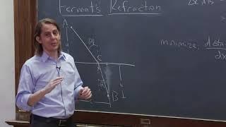 PHYS 201 | Fermat's Principle 3 - From Fermat to Snell