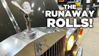 No one can stop the RUNAWAY Rolls Royce!