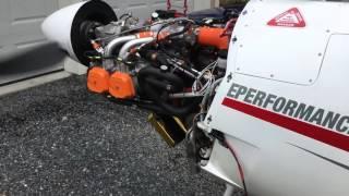 Shark Aero Turbo 3600rpm run up. 160HP