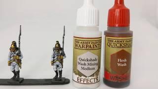 Painting 28mm Victrix Napoleonic Austrians with acrylic paints