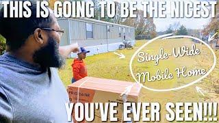 Family Turns ABANDONED TRAILER Into The "NICEST MOBILE HOME" You've Ever Seen | Mortgage Free Living