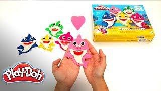 Pinkfong Baby Shark Unboxing | Make Your Shark Family | Play-Doh: Creative Ideas for Kids