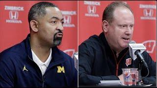 Juwan Howard and Greg Gard explain what led to postgame blows | College Basketball on ESPN