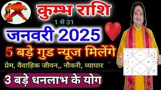 कुम्भ राशि जनवरी 2025 ll Kumbh Rashi January 2025 ll Aquarius Sign January 2025 ll Astro Aaj