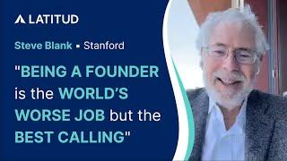 Steve Blank: the difference between a job and a calling