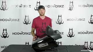 HogWorkz   Tour Pack for Harley Touring   Quick Detachable Installation