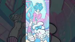 Miku and Cinnamoroll! Video credits to : Str@wB3rry on CapCut!