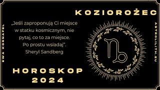 KOZIOROŻEC - HOROSKOP 2024 - Czytanie na rok 2024