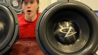 90 POUND SUBWOOFER - Wired Kustoms Motorsports Unboxes Audio Dynamics 6000 series 4” coil Monster