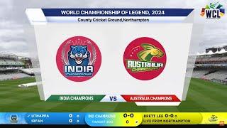  Live: India Champions Vs Australia Champions Live | IND vs AUS | World Championship Legends 2024