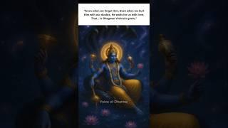 "No anger. No punishment. Only love. Vishnu's response will touch your soul."#krishna #vishnu