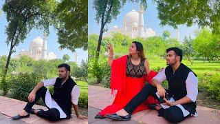 Pre Wedding Shoot at Taj Mahal @Sakshidhanjal