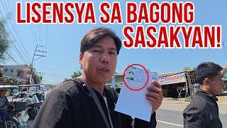 Kumuha na Ako ng Lisensya Para sa Bagong Service